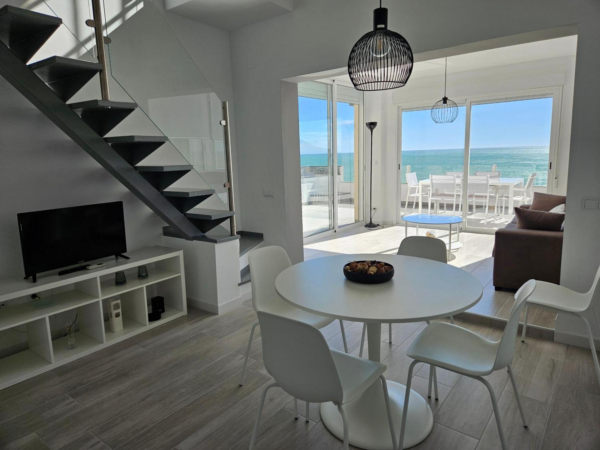 Fantastico Duplex Con Vistas Impresionantes Al Mar Apartman Peñíscola Kültér fotó