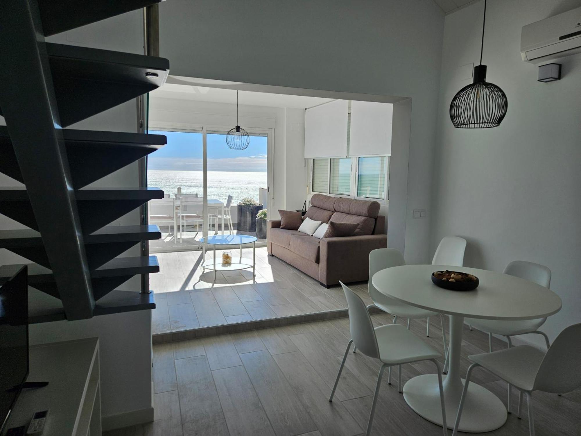 Fantastico Duplex Con Vistas Impresionantes Al Mar Apartman Peñíscola Kültér fotó
