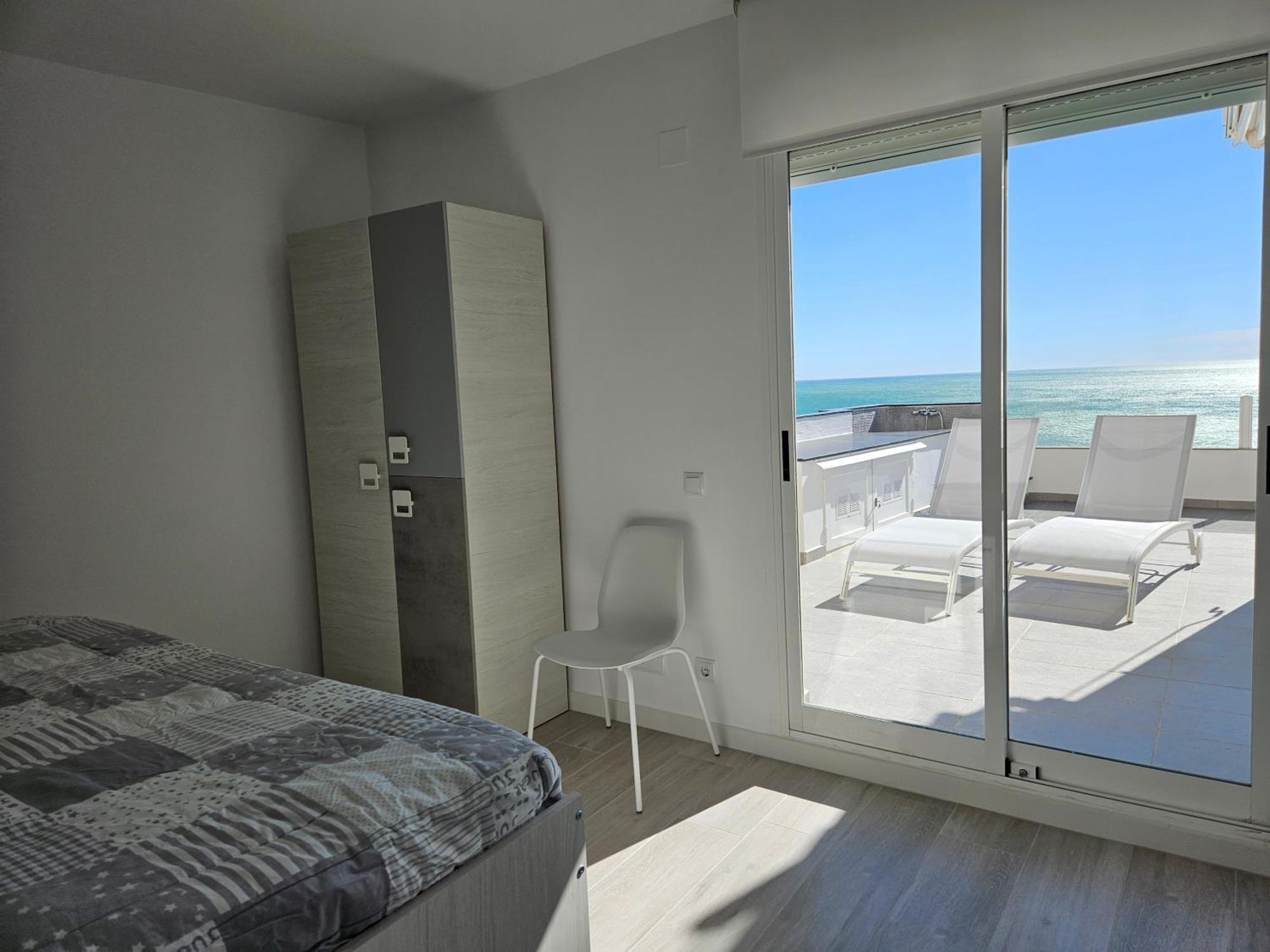 Fantastico Duplex Con Vistas Impresionantes Al Mar Apartman Peñíscola Kültér fotó