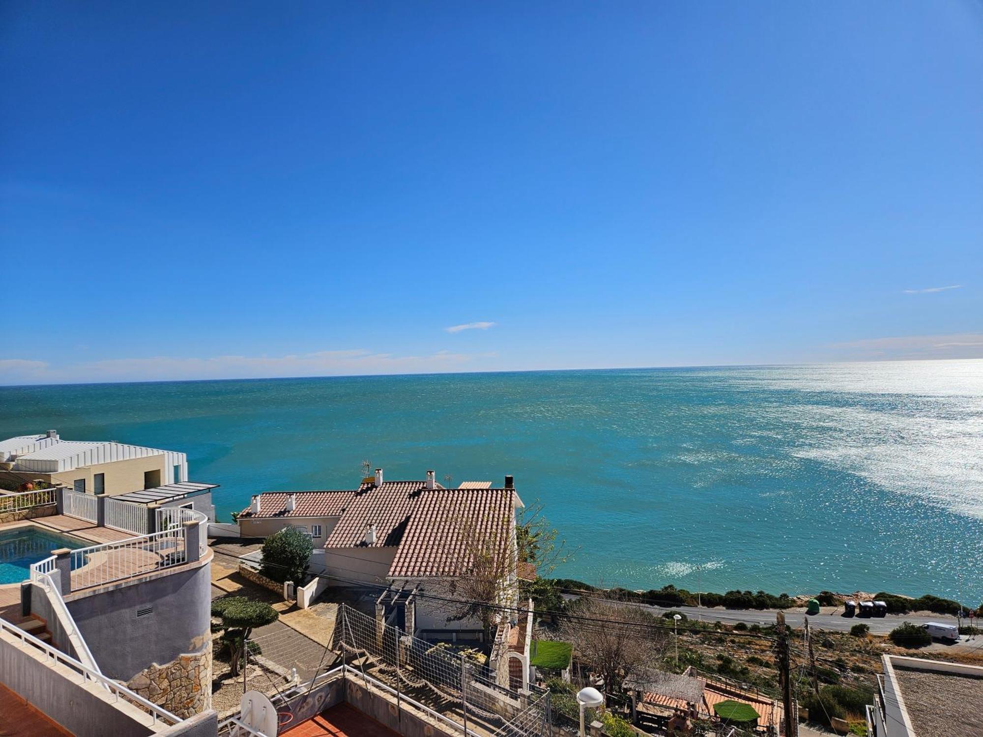 Fantastico Duplex Con Vistas Impresionantes Al Mar Apartman Peñíscola Kültér fotó
