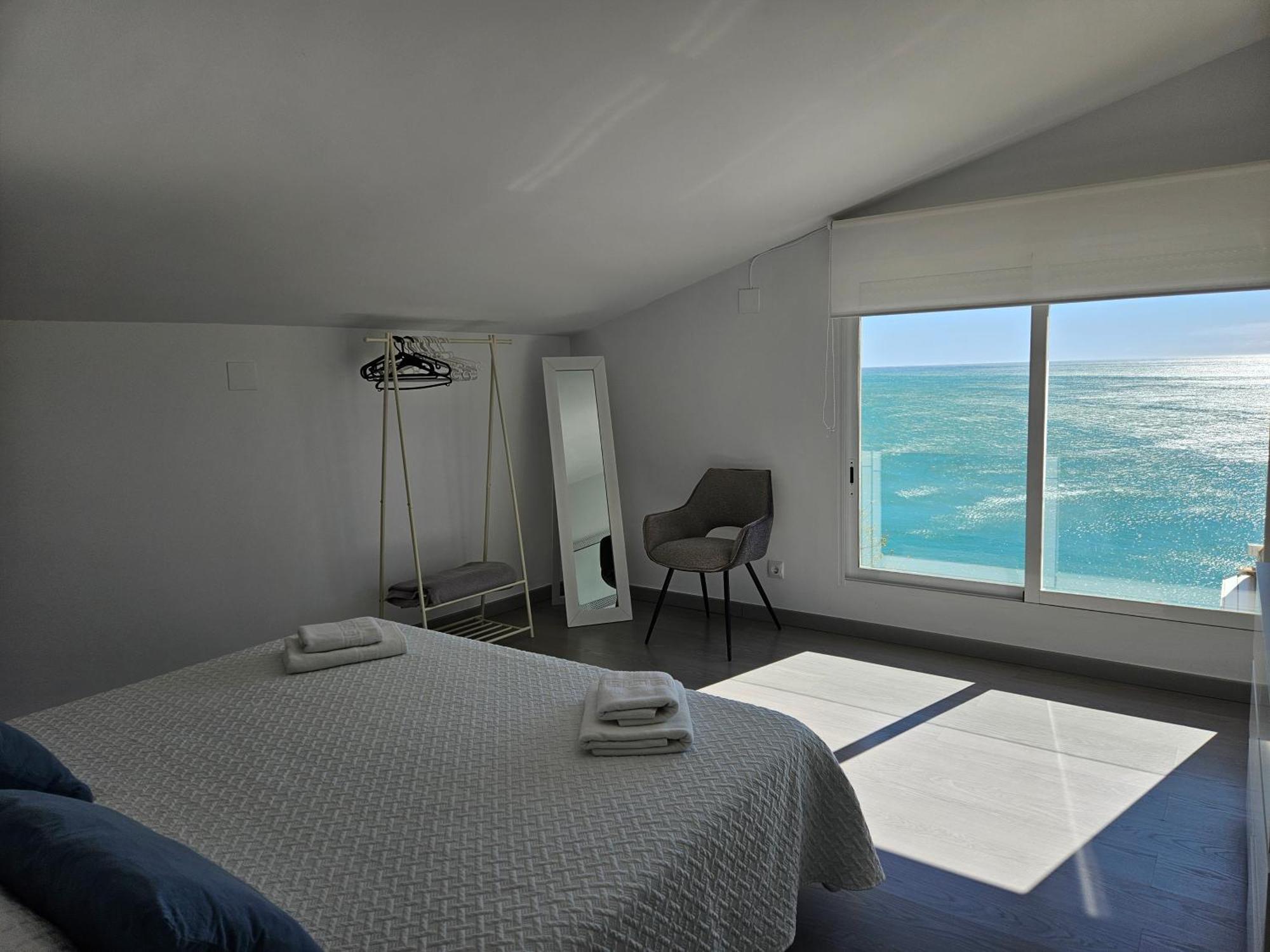 Fantastico Duplex Con Vistas Impresionantes Al Mar Apartman Peñíscola Kültér fotó